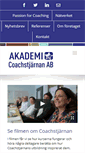 Mobile Screenshot of coachstjarnan.se